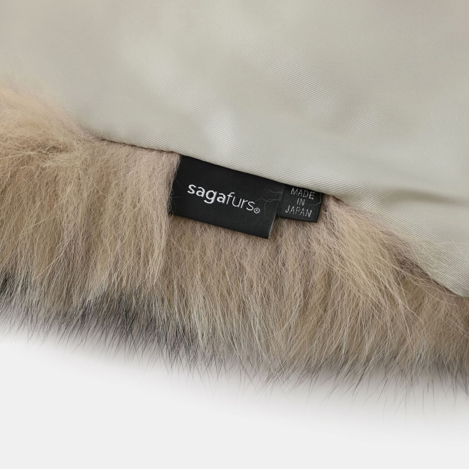 日本製 ＳＡＧＡ ブルーフォックス プリントマフラー