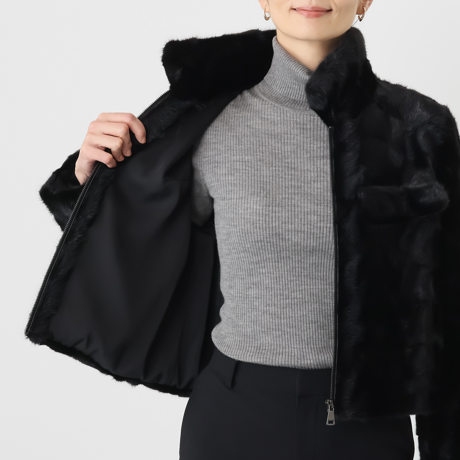 ミンクブルゾン