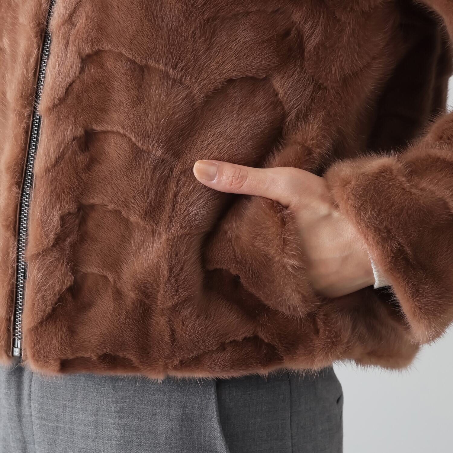 ミンクブルゾン