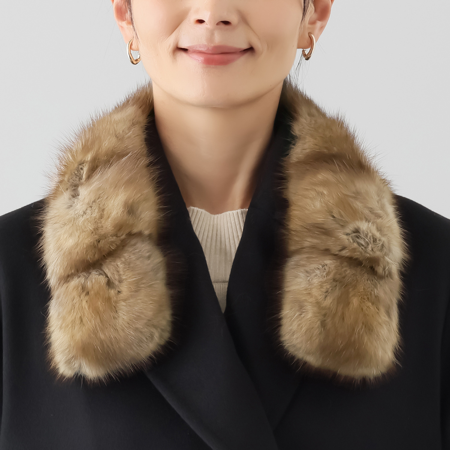 日本製 ロシアンセーブル フルスキンカラー