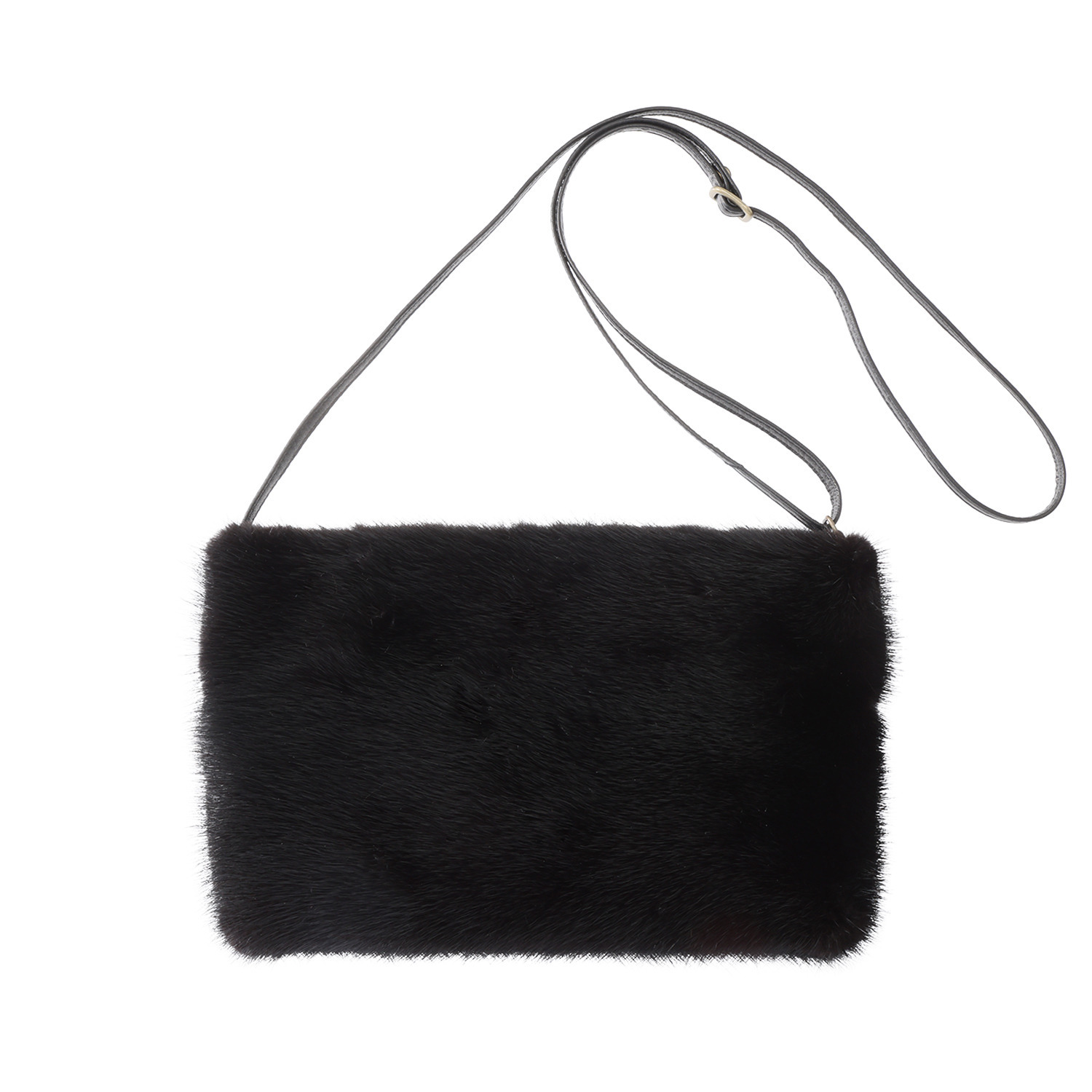日本製 ＳＡＧＡ ミンク ショルダーバッグ