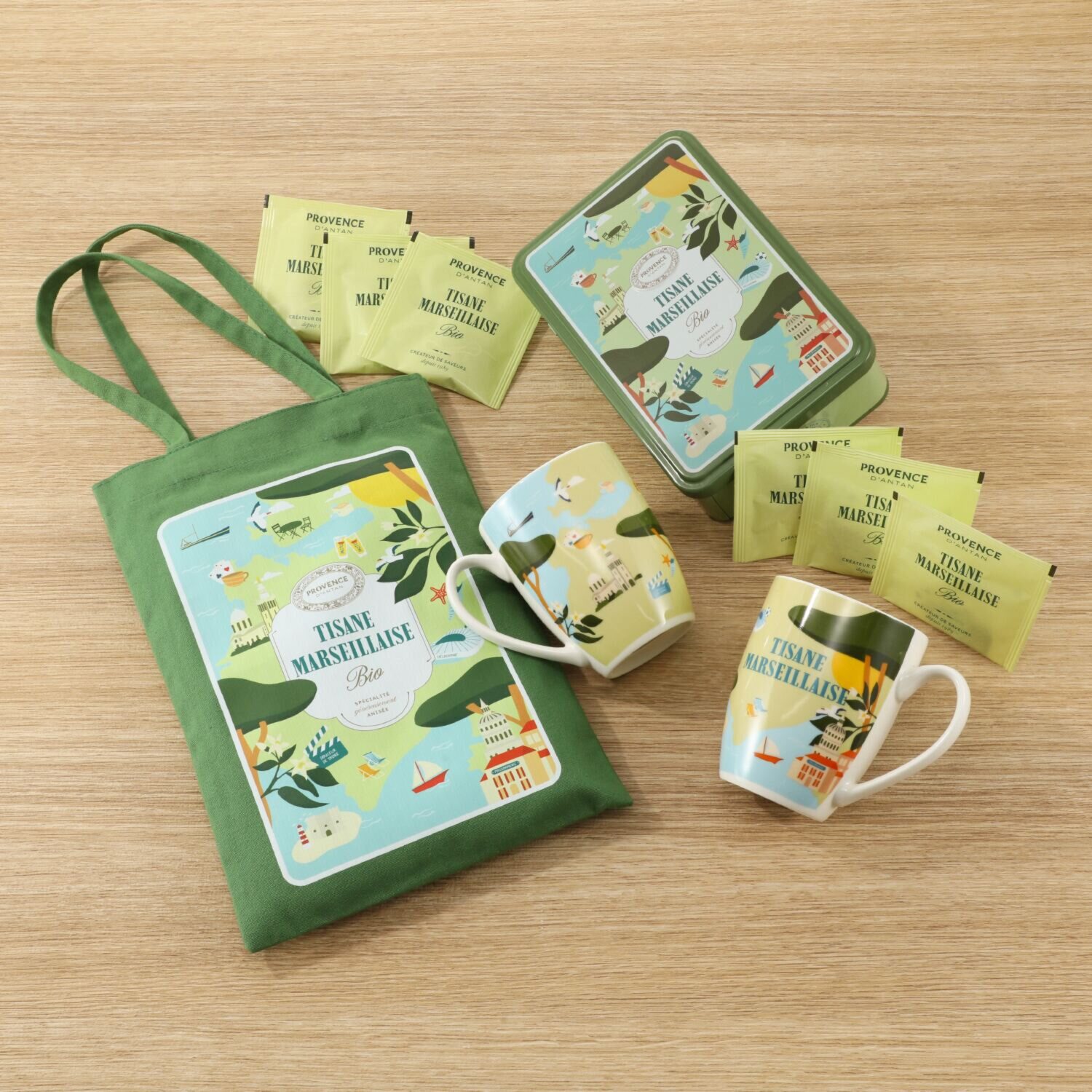 プロヴァンスダンタン 南仏旅缶 オーガニックハーブティー 新春福袋