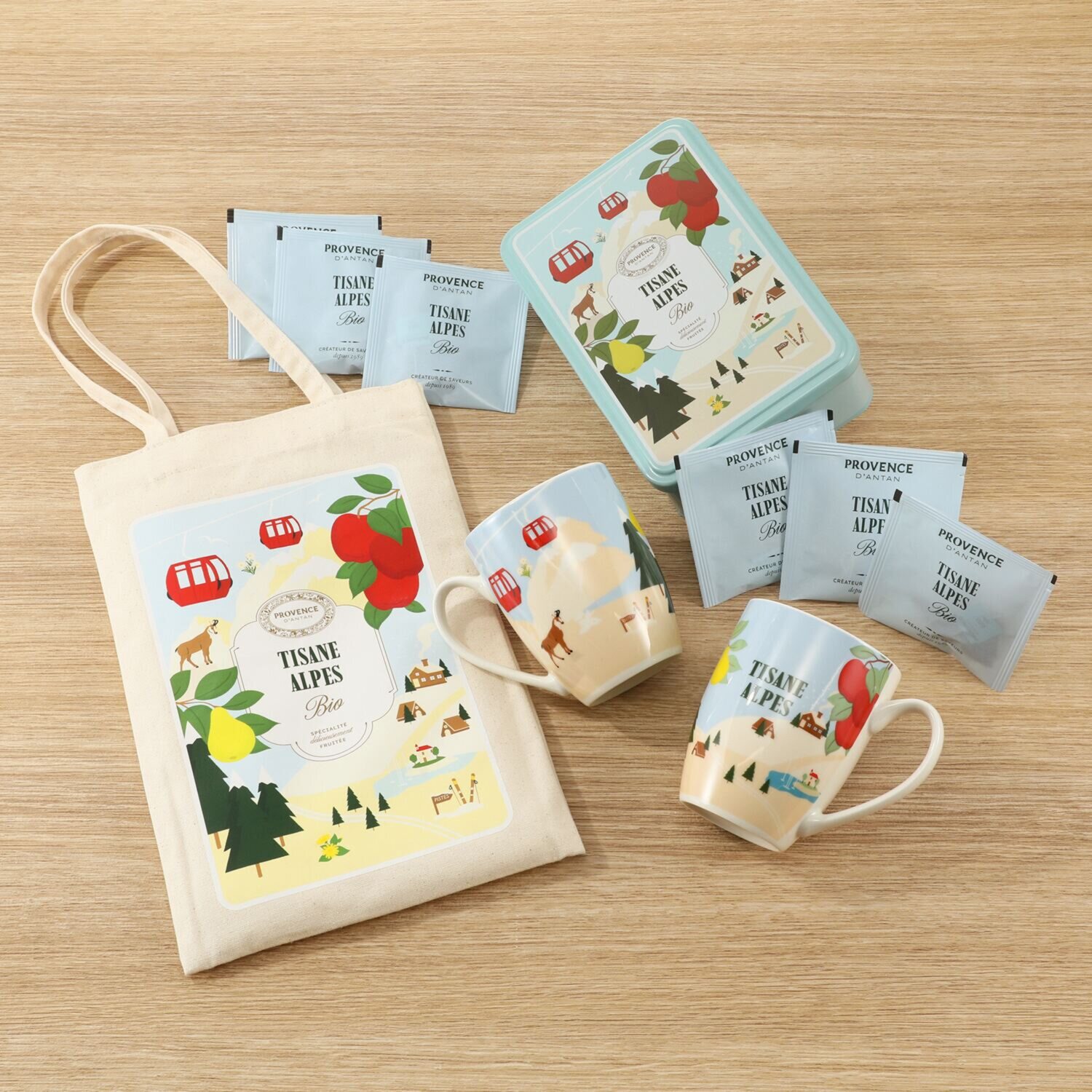 プロヴァンスダンタン 南仏旅缶 オーガニックハーブティー 新春福袋