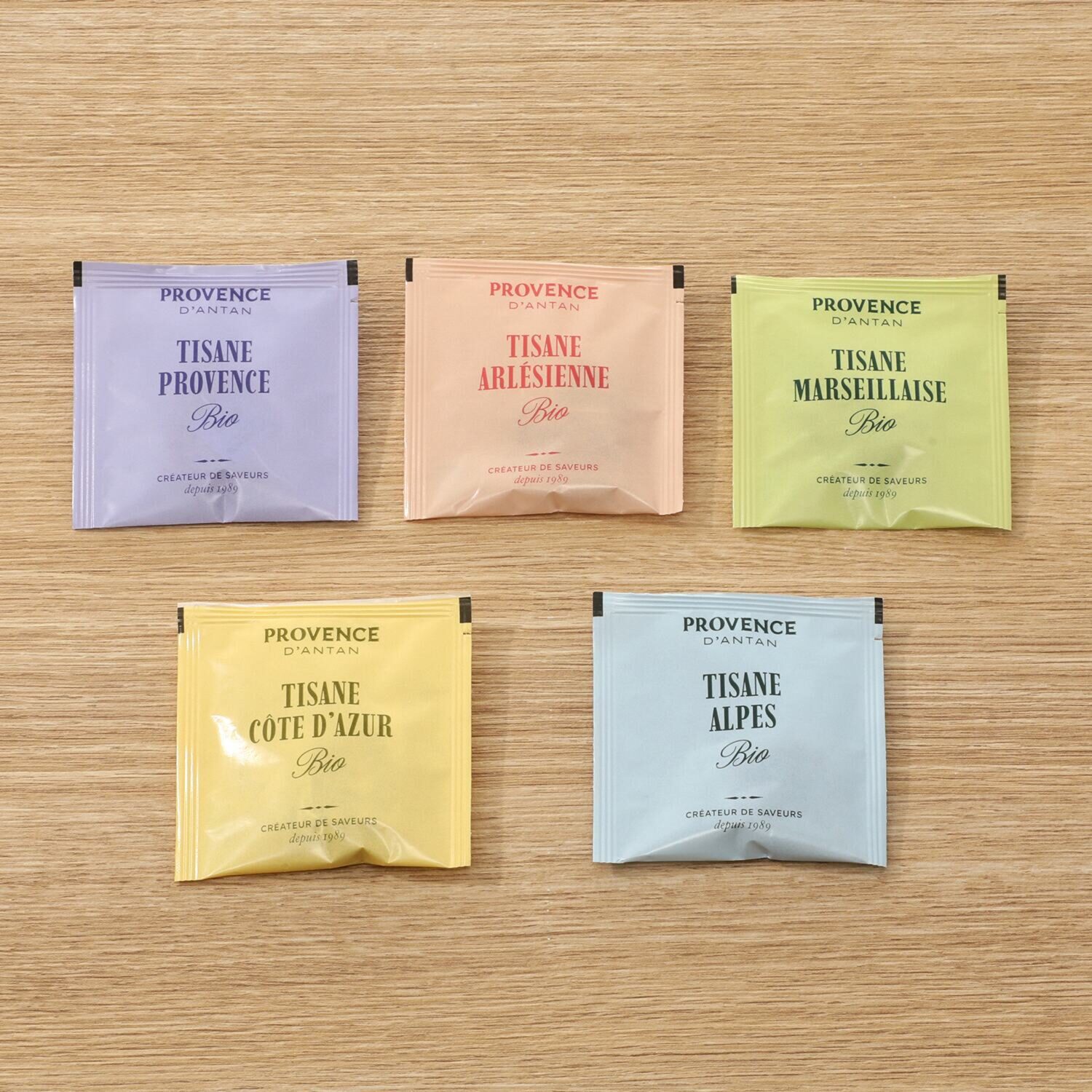 プロヴァンスダンタン 南仏５都市 オーガニックハーブティー アソート５種３０袋