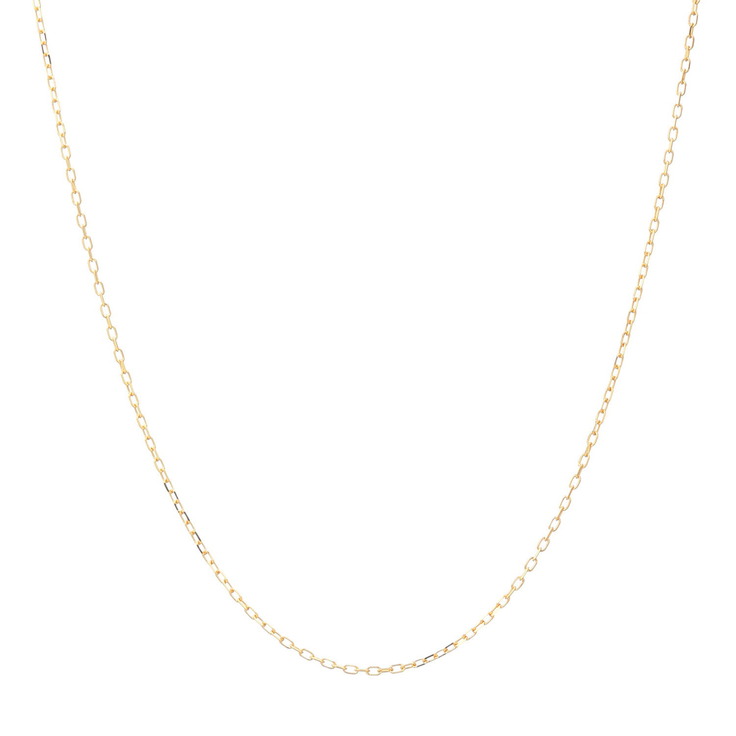 チェルカーレ １８Ｋ 懐中時計モティーフ付 ケーブルチェーン ネックレス