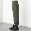 ヨーコモリモト 接触冷感 大人にちょうど良い 旬なバレルシルエットで スタイルカバーパンツ