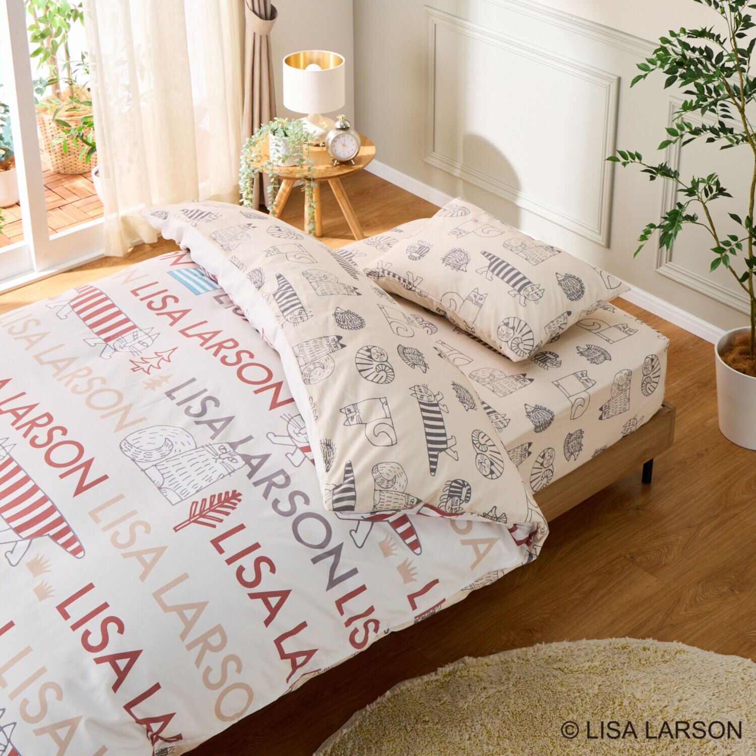 リサ・ラーソン 人気キャラクター勢ぞろい カバーリング３点セット ＜シングル＞