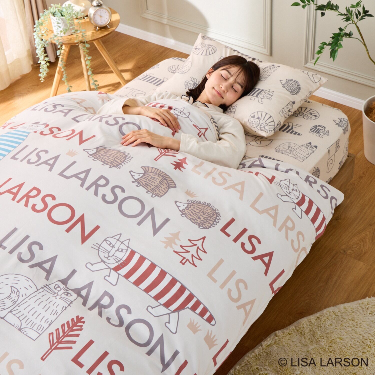 リサ・ラーソン 人気キャラクター勢ぞろい カバーリング３点セット ＜シングル＞