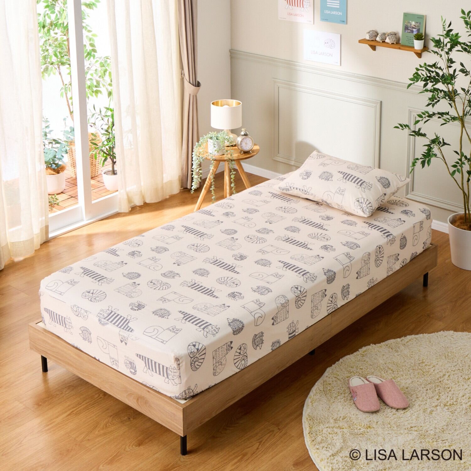 リサ・ラーソン 人気キャラクター勢ぞろい カバーリング４点セット ＜ダブル＞