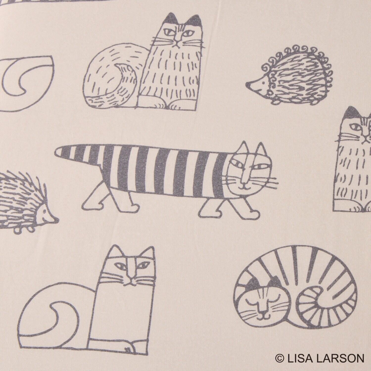 リサ・ラーソン 人気キャラクター勢ぞろい カバーリング４点セット ＜ダブル＞