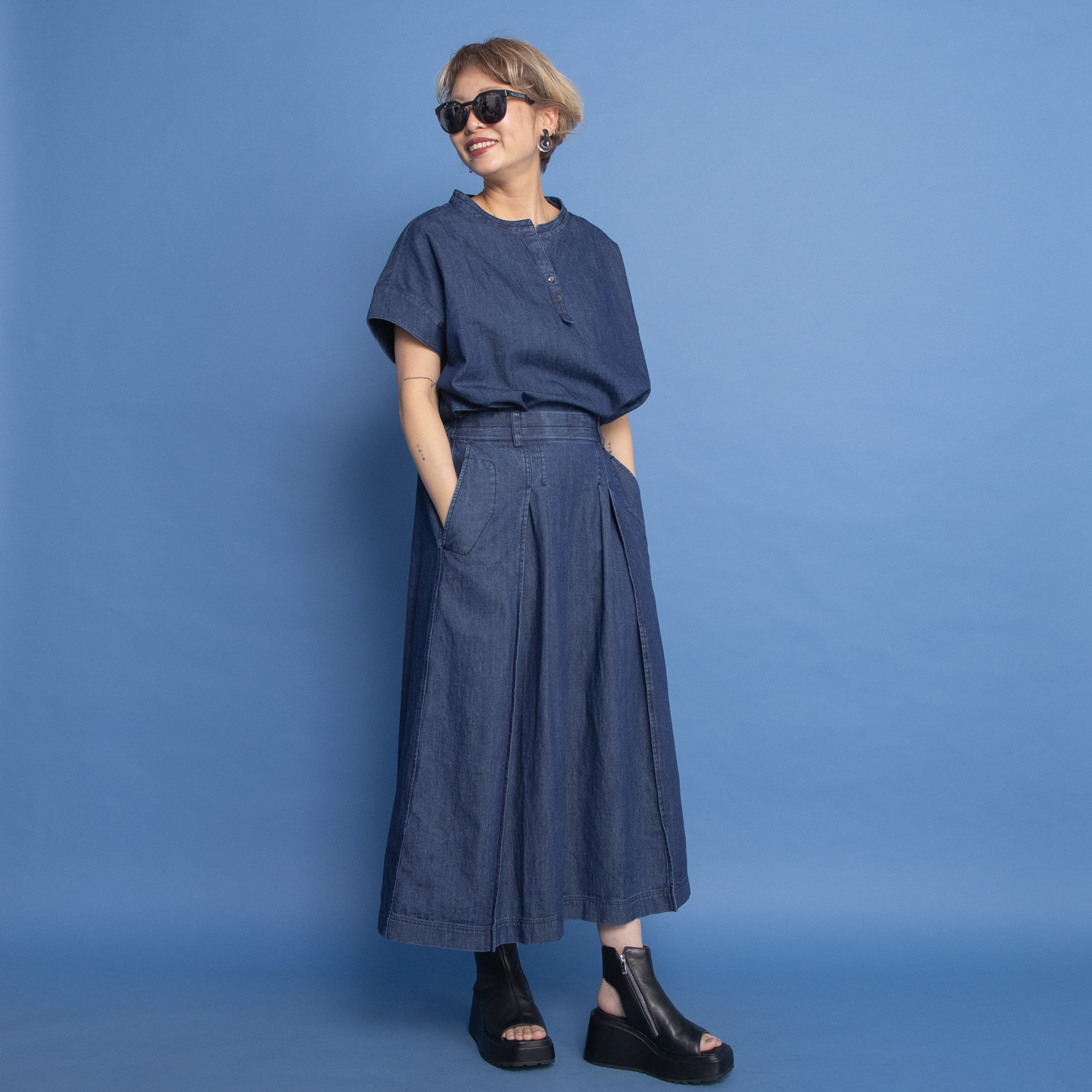 ワン　バイ ヨーコモリモト 大人のおしゃれが完成する モードにスタイルアップ ブーツサンダル