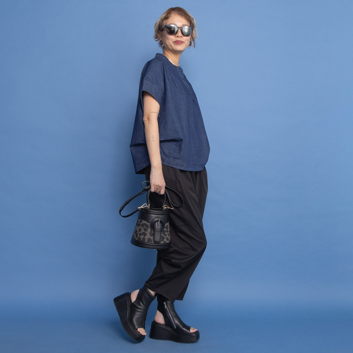 ワン　バイ ヨーコモリモト 大人のおしゃれが完成する モードにスタイルアップ ブーツサンダル