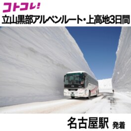 大人時間を愉しむ 立山黒部アルペンルート 上高地の旅３日間 ２名１室 名古屋駅発着