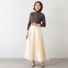シック　バイ　ネイチャー カットジャガード フレアースカート