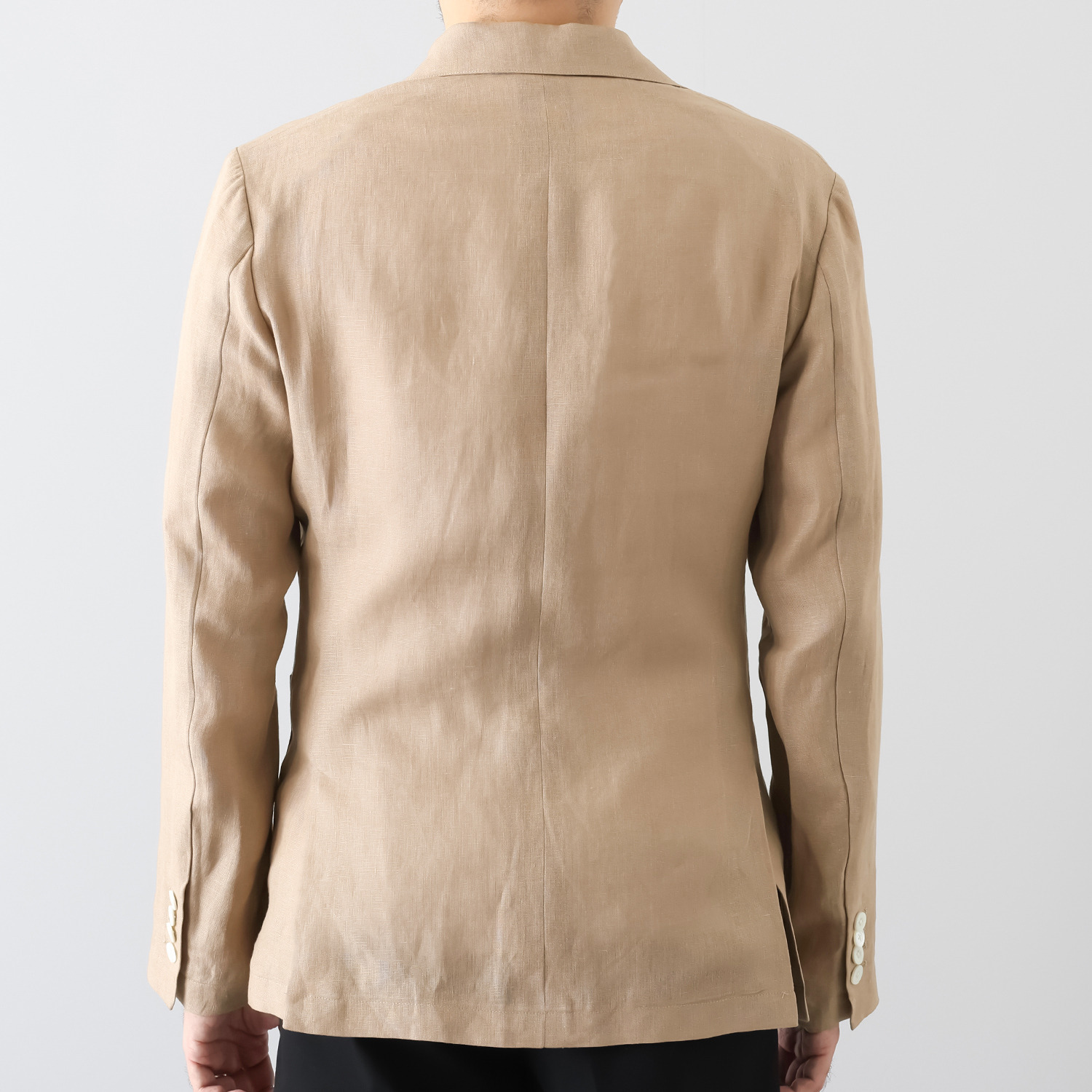 メリオン フランス・ ノルマンディー産 プラチナプレミアムリネン 立体シルエット テーラードジャケット ＜メンズ＞