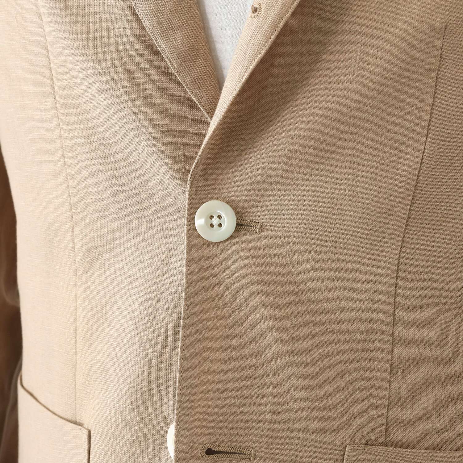 メリオン フランス・ ノルマンディー産 プラチナプレミアムリネン 立体シルエット テーラードジャケット ＜メンズ＞