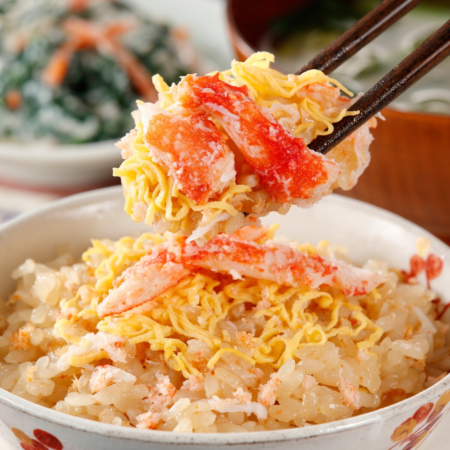 レンジで簡単！ 北海道の海の幸 おこわ４ヶ月頒布会