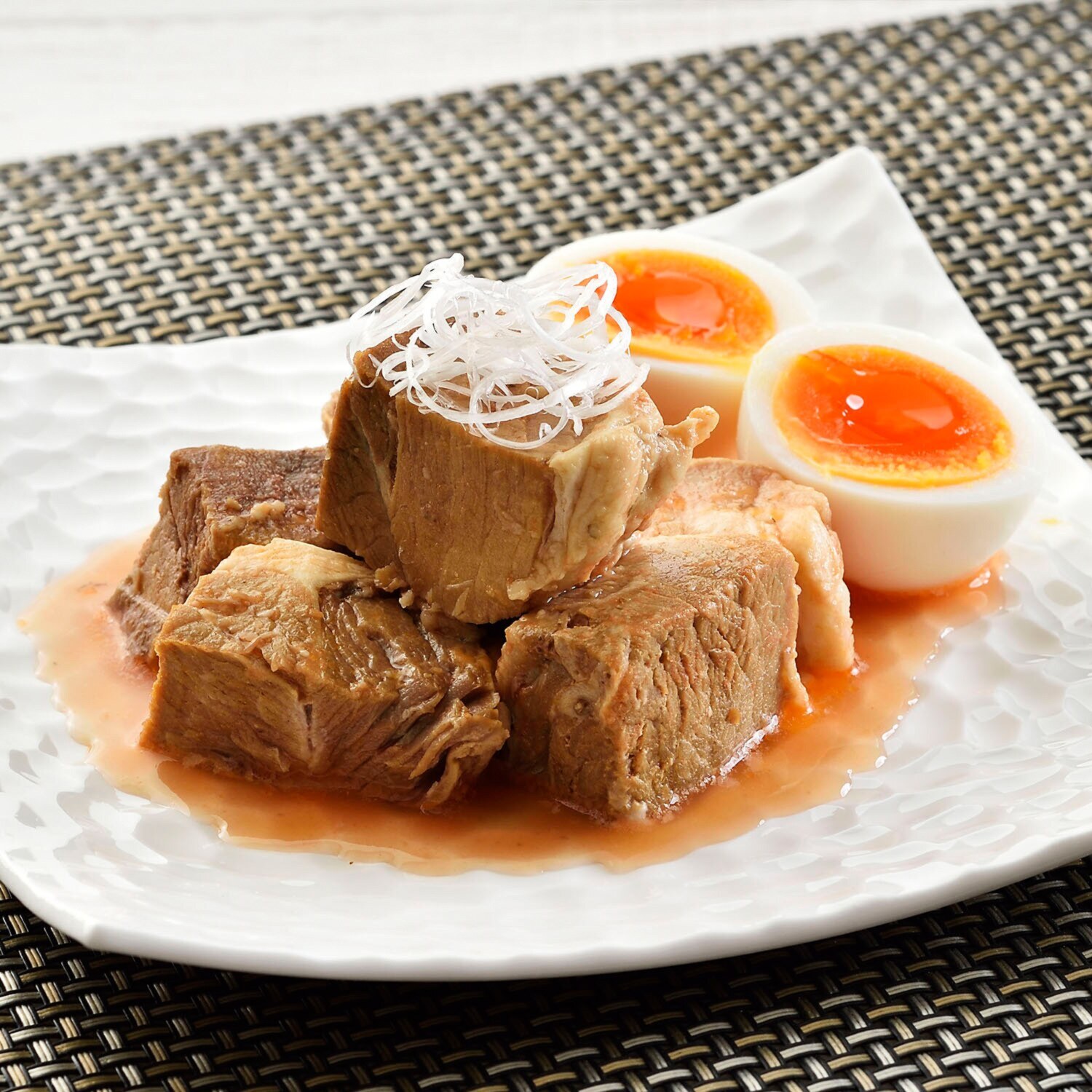 花畑牧場 ホエイ豚のやわらか角煮 ４ヶ月頒布会