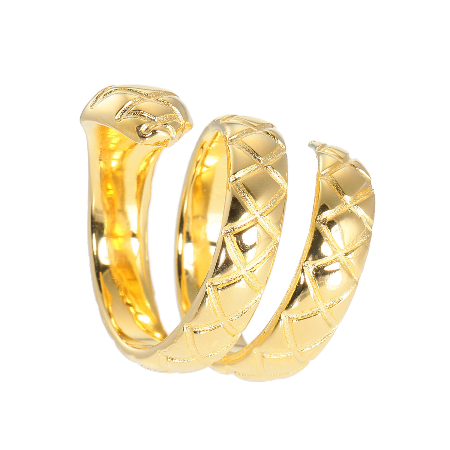 エトルースカ イタリアメイド スネークモティーフ リング