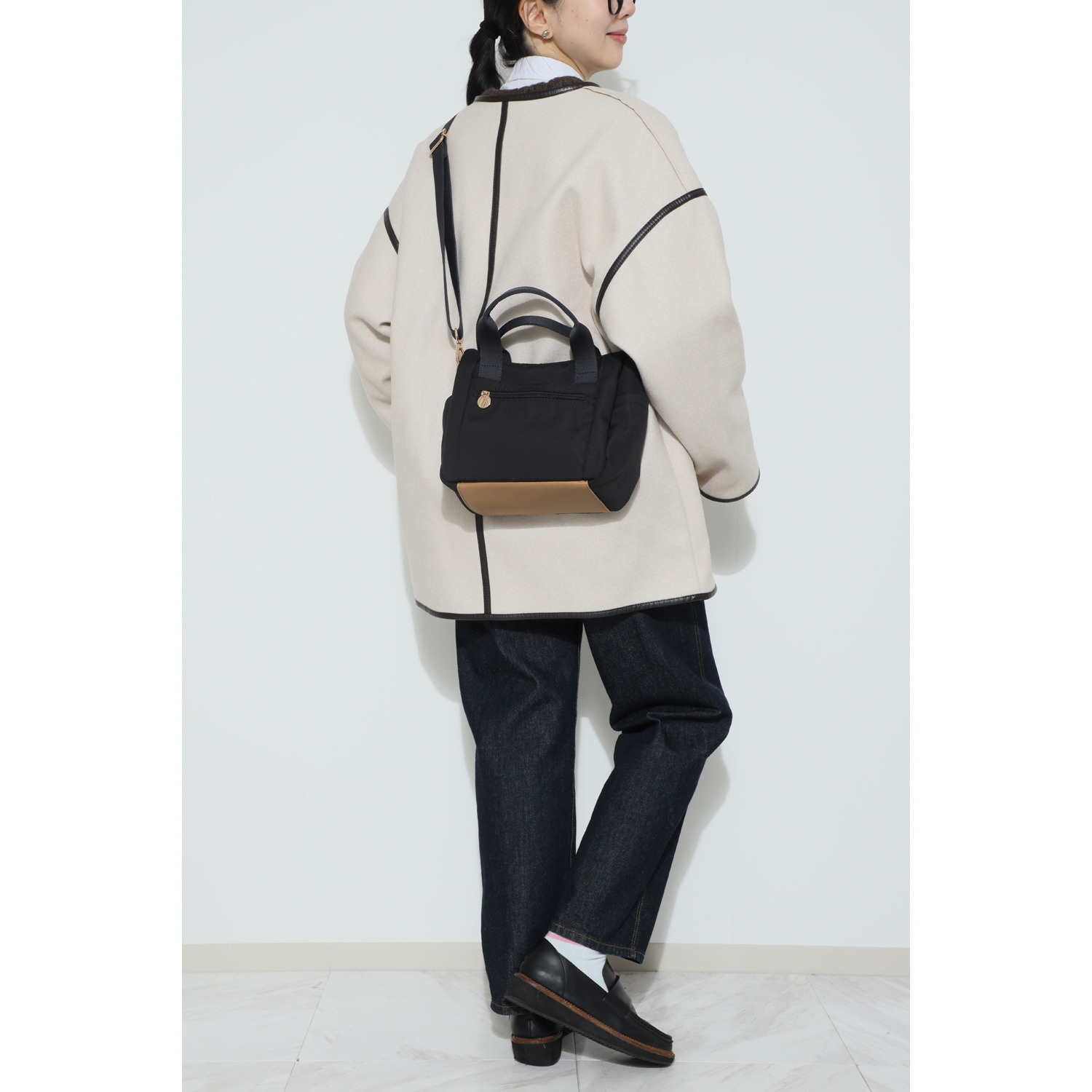 ラルジュ ポケットいっぱい ２ウェイトートバッグ