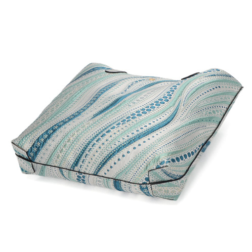 ラルジュ 波柄 リバーシブル　軽量 Ａ４トートバッグ