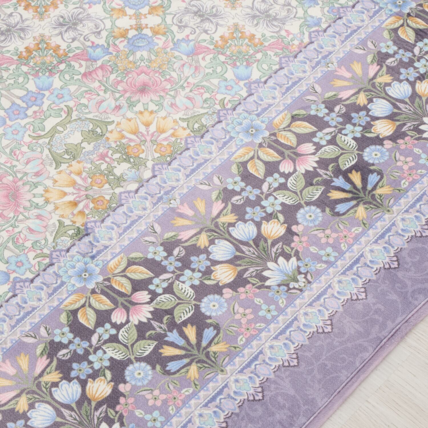 大津毛織 洗える・軽量・コンパクト スーパーファインペイント やわらかカーペット ＜正方形＞