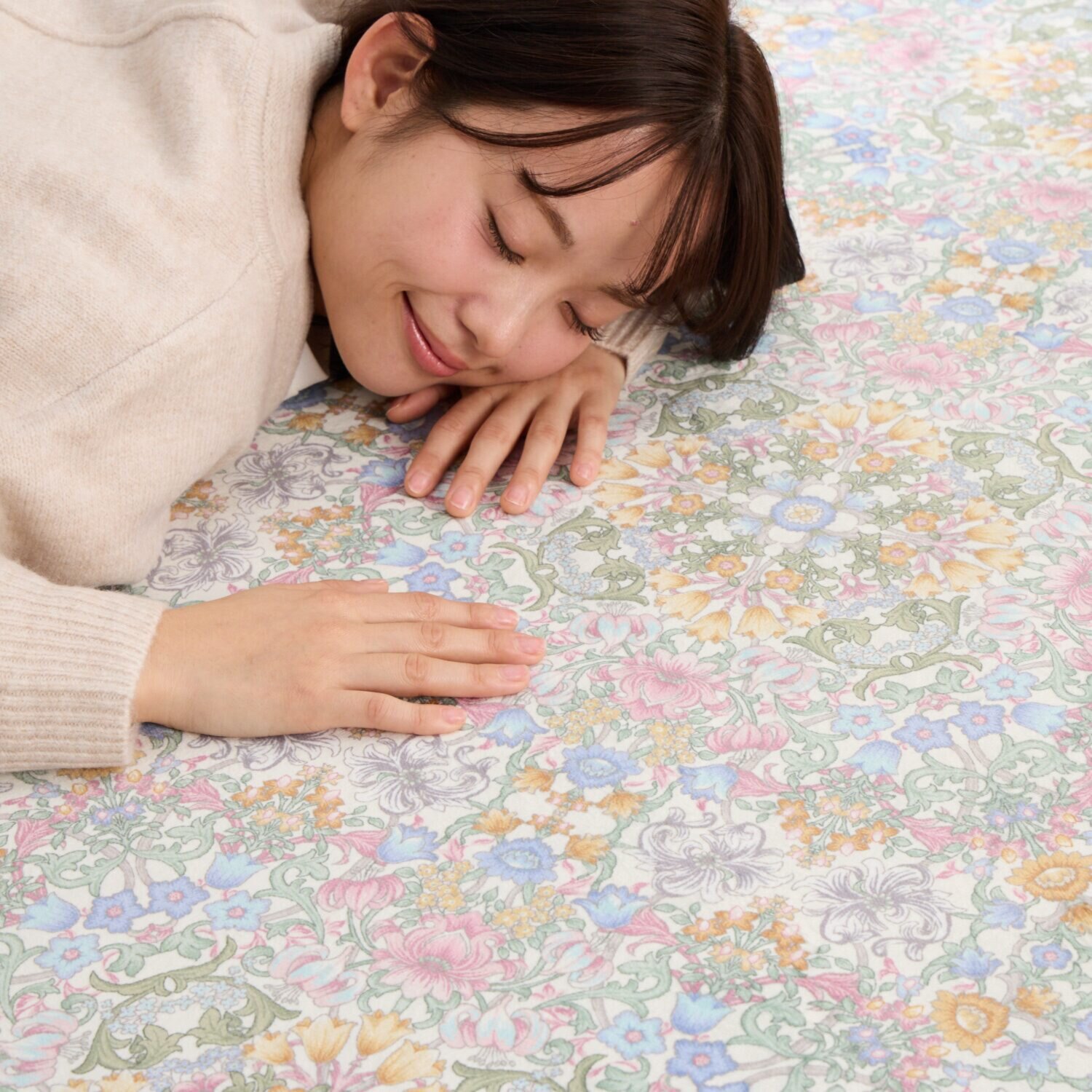 大津毛織 洗える・軽量・コンパクト スーパーファインペイント やわらかカーペット ＜長方形＞