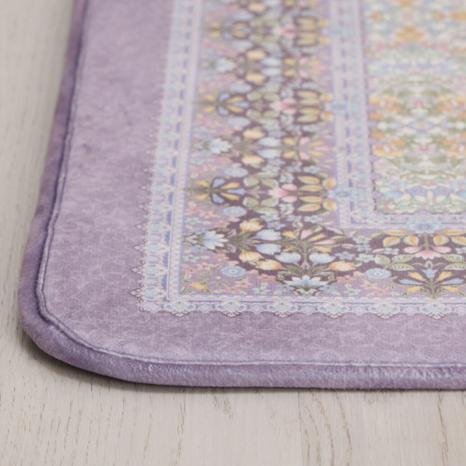 大津毛織 洗える・軽量・コンパクト スーパーファインペイント やわらかロングマット