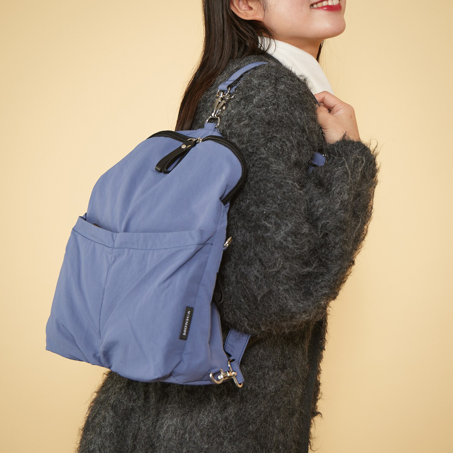 モニカ フロントポケット ２ウェイバッグ