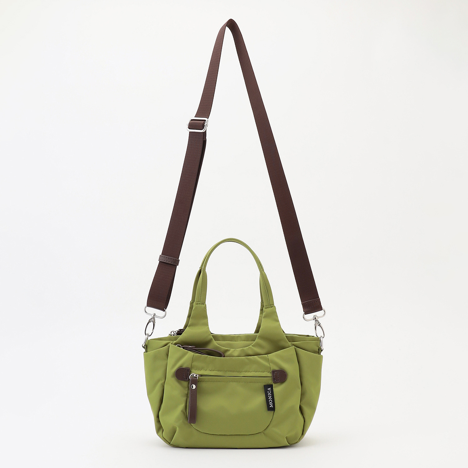 モニカ ラウンド ２ウェイミニトートバッグ