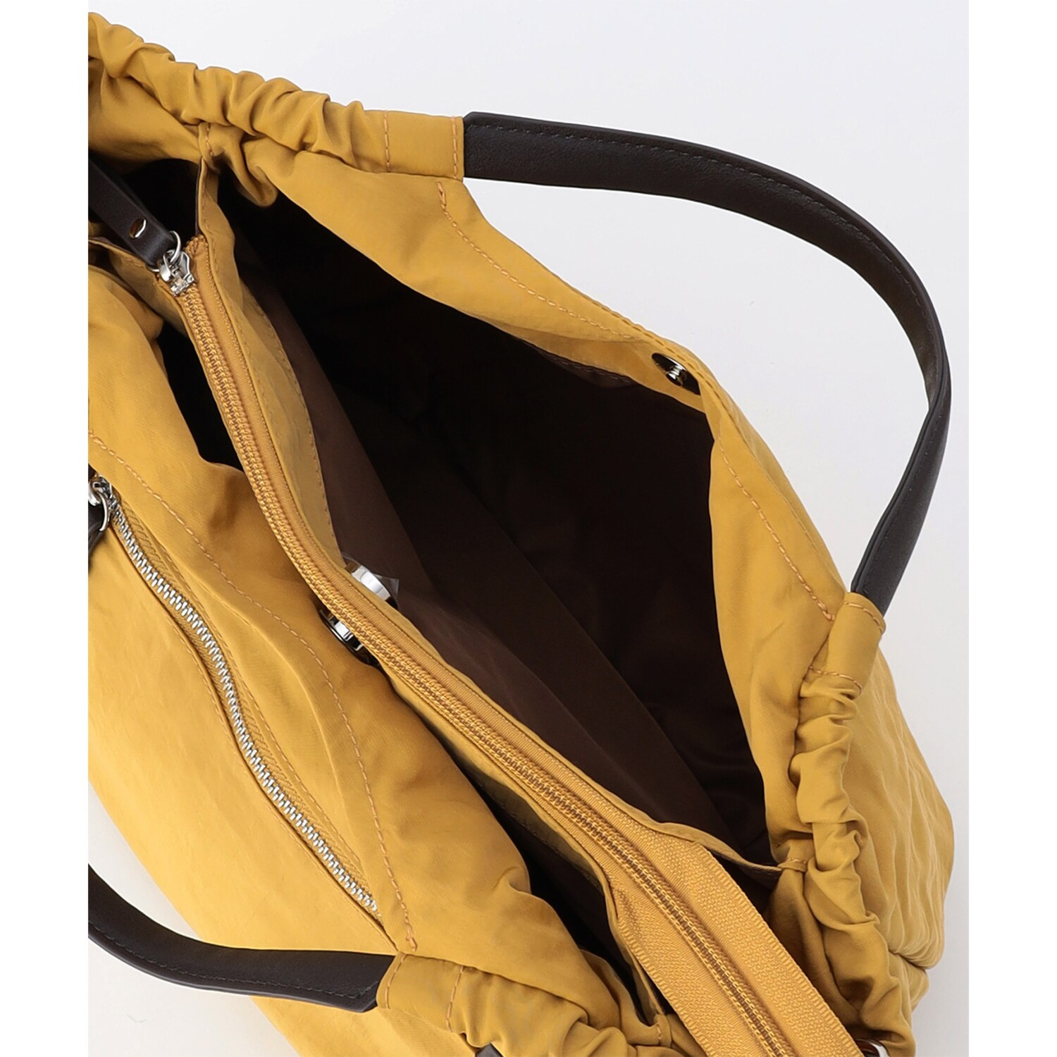 モニカ サイドギャザー ２ウェイトートバッグ ＜Ｍ＞