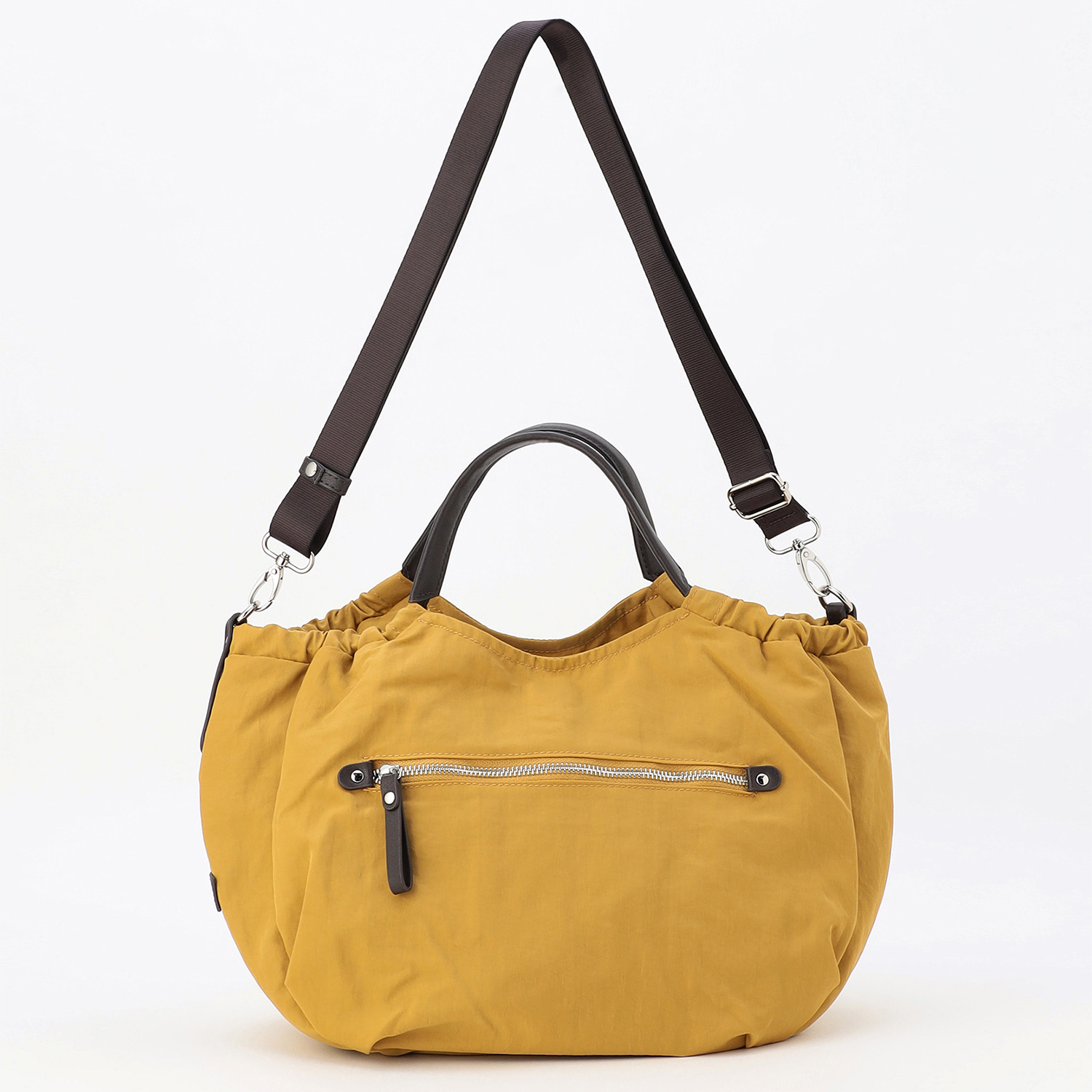 モニカ サイドギャザー ２ウェイトートバッグ ＜Ｍ＞