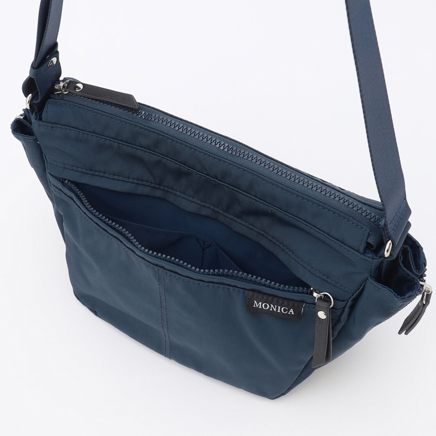 モニカ サイドジップ ミニショルダーバッグ