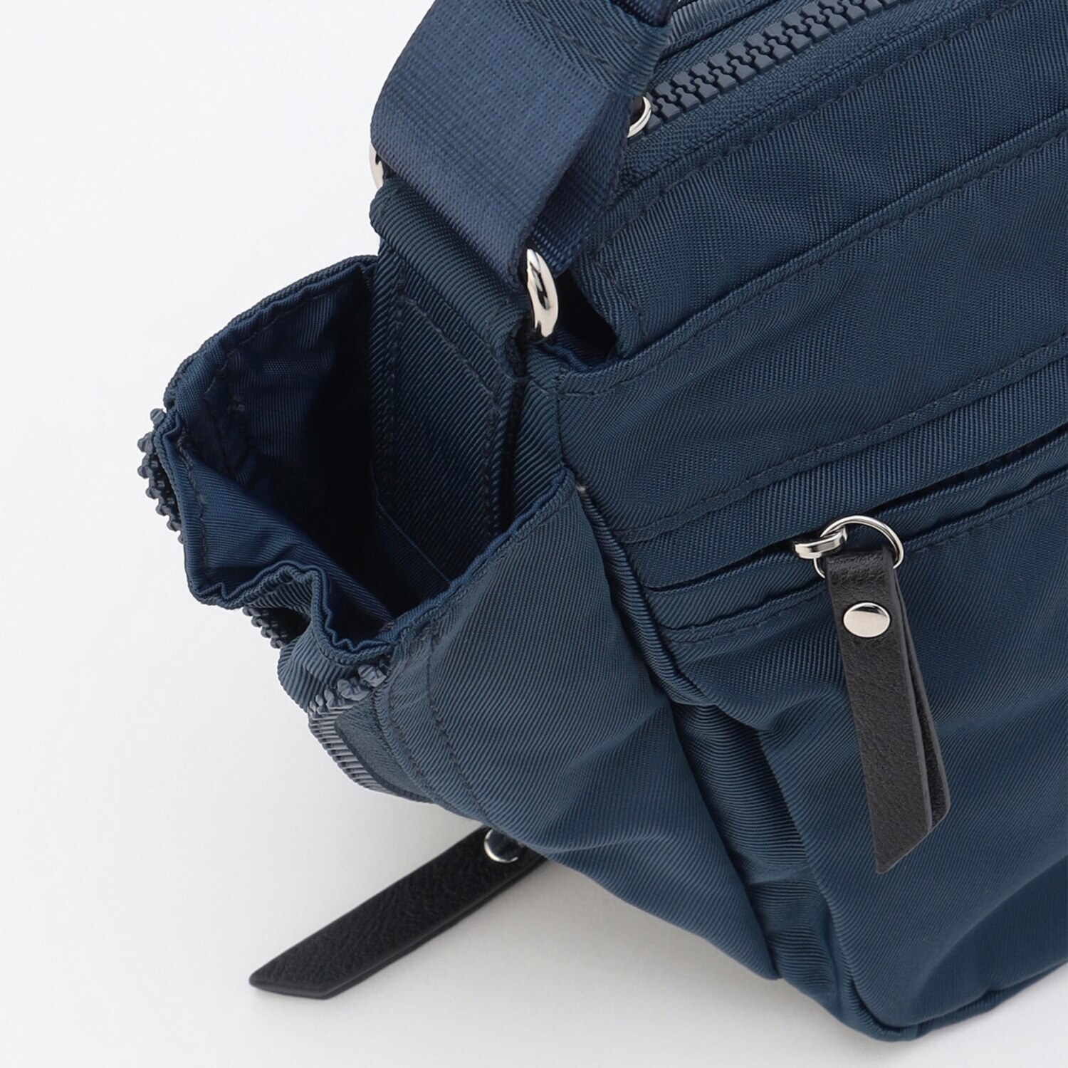 モニカ サイドジップ ミニショルダーバッグ