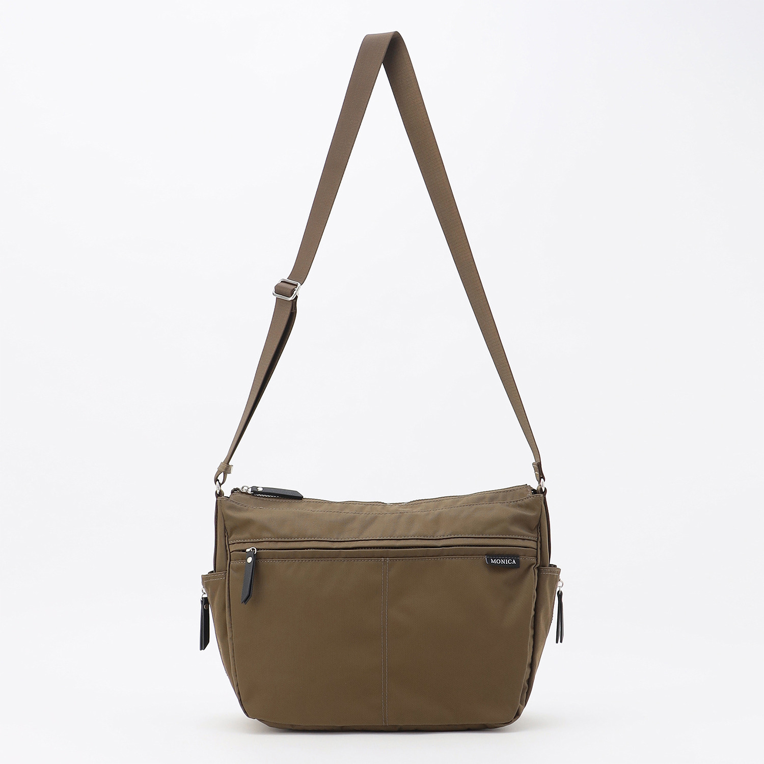 モニカ サイドジップ ショルダーバッグ