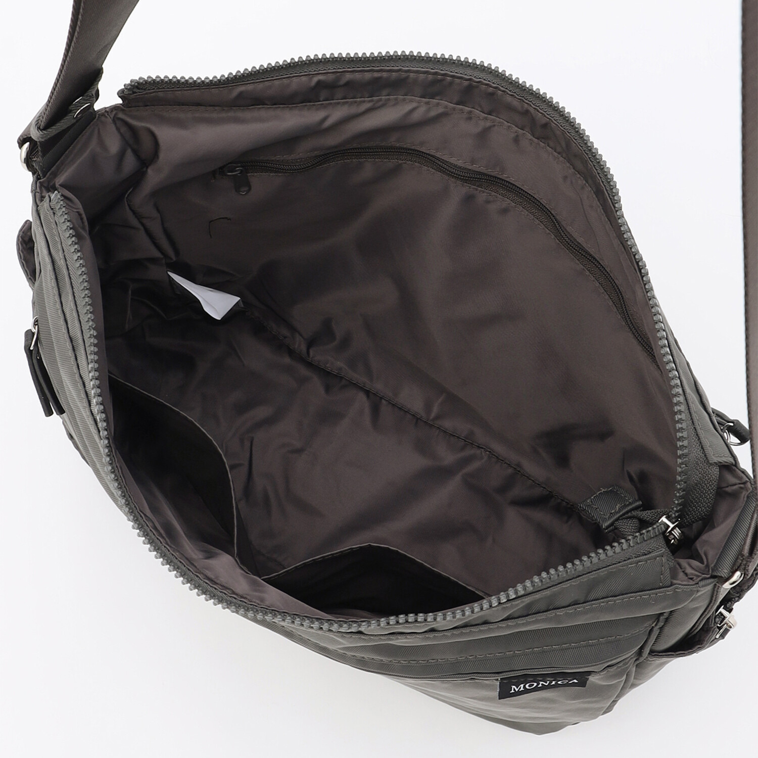 モニカ サイドジップ ショルダーバッグ