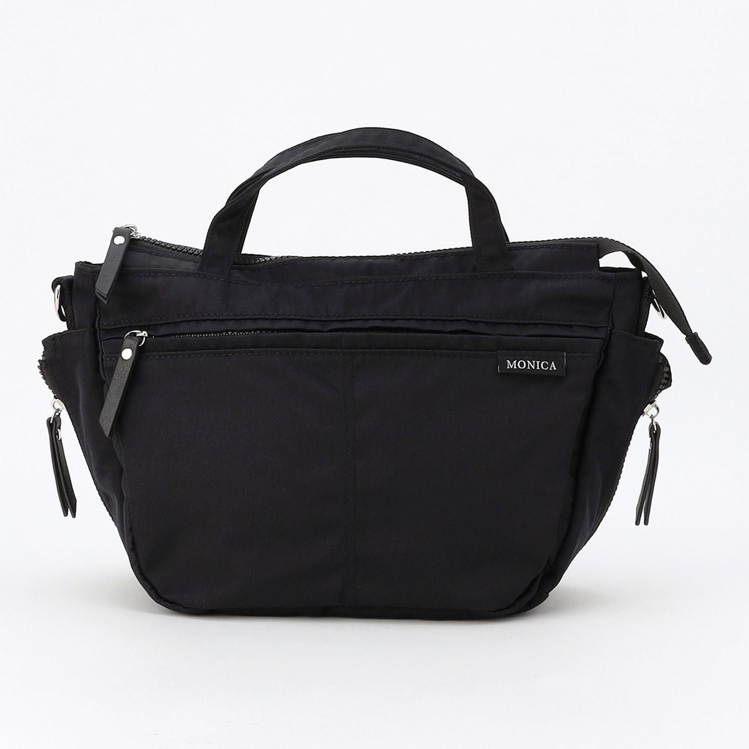 モニカ サイドジップ ２ウェイトートバッグ