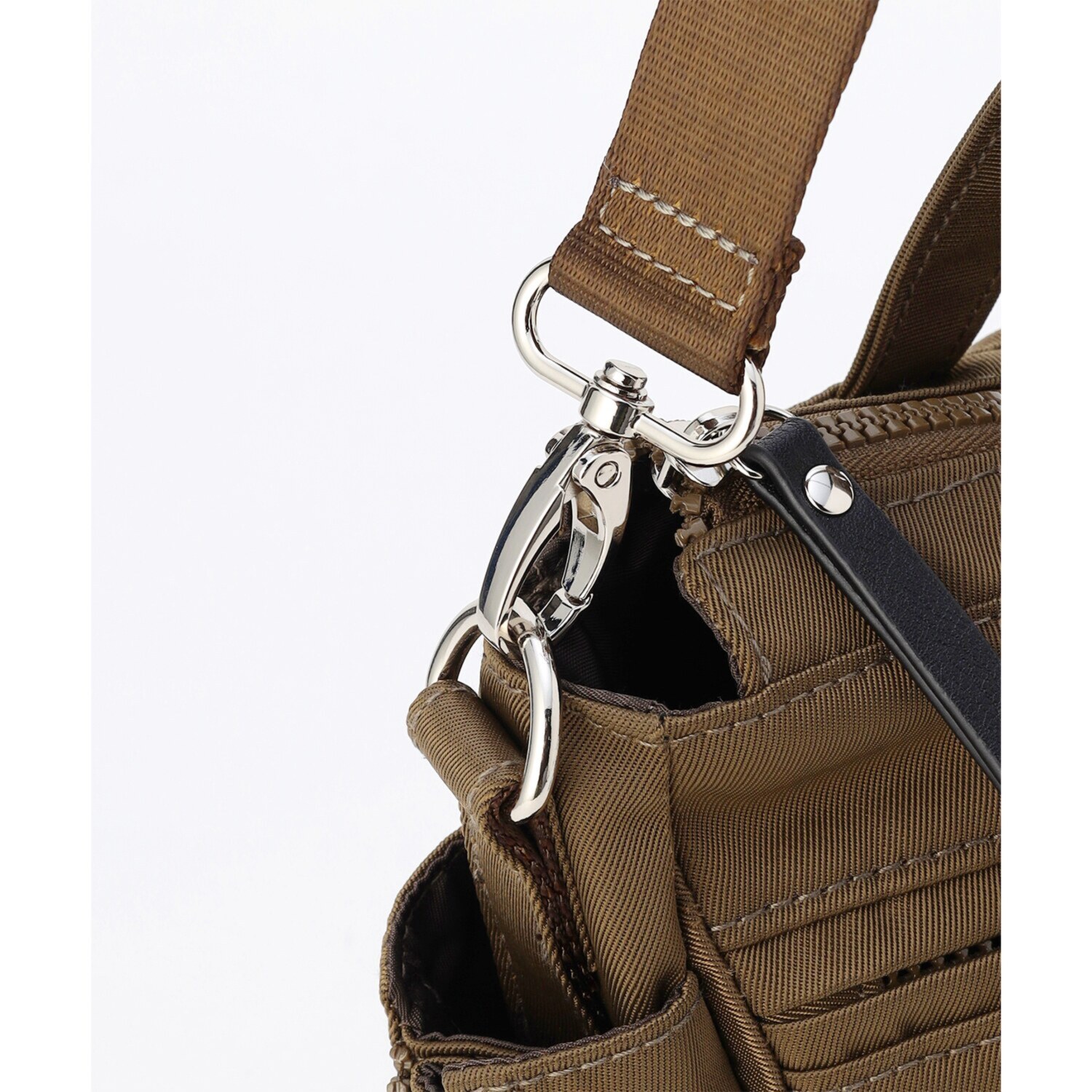 モニカ サイドジップ ２ウェイトートバッグ