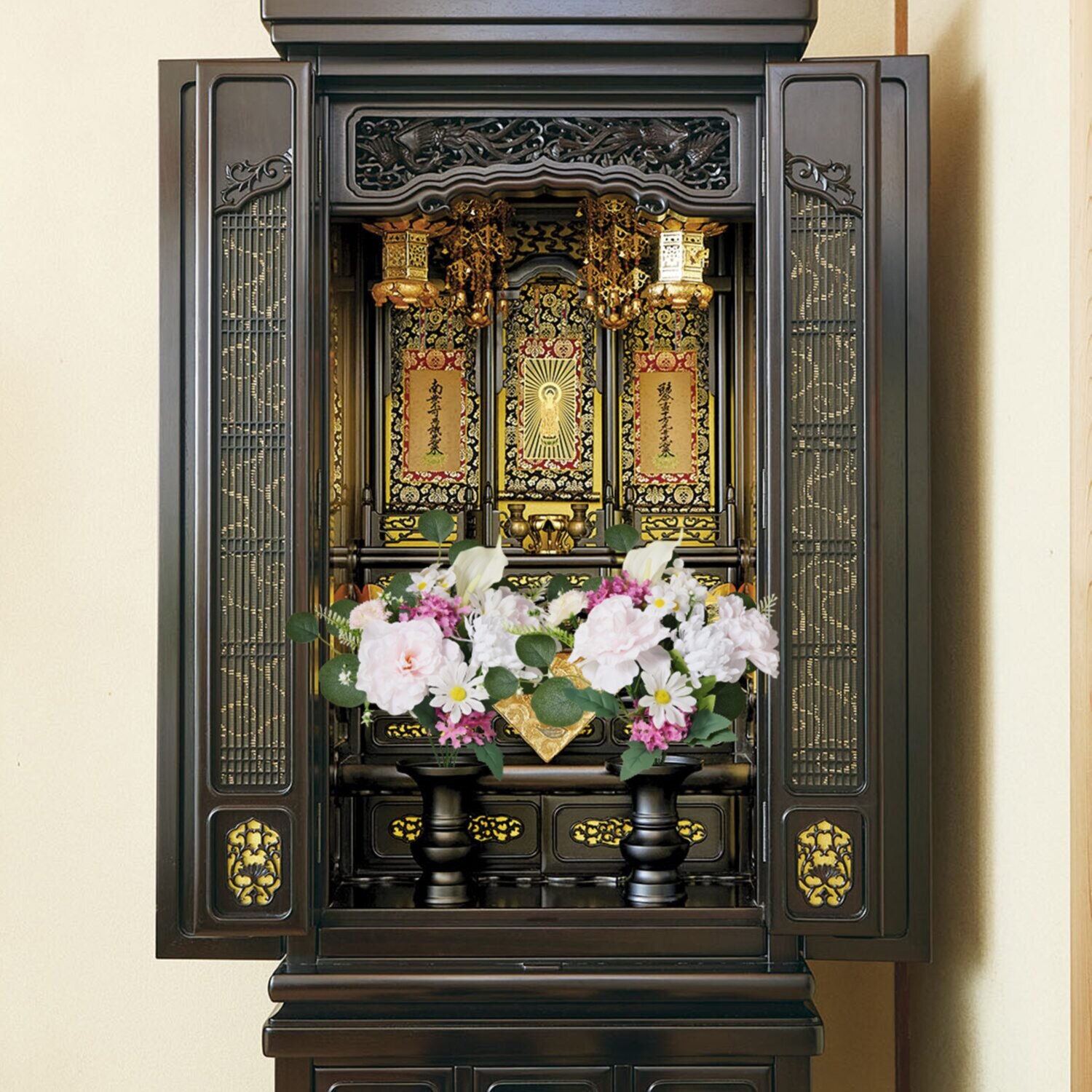 お花屋さんが監修！ お供え花 ２束セット