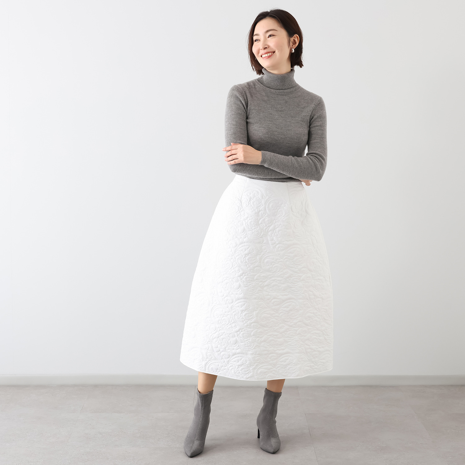 アットランティーヴァ アリア キルティングスカート