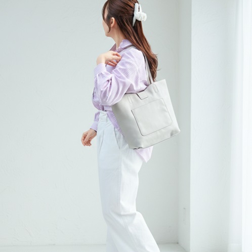 ラルジュ ボタニカルジャガード リバーシブル トートバッグ＆ ２ウェイショルダーバッグ ２点セット