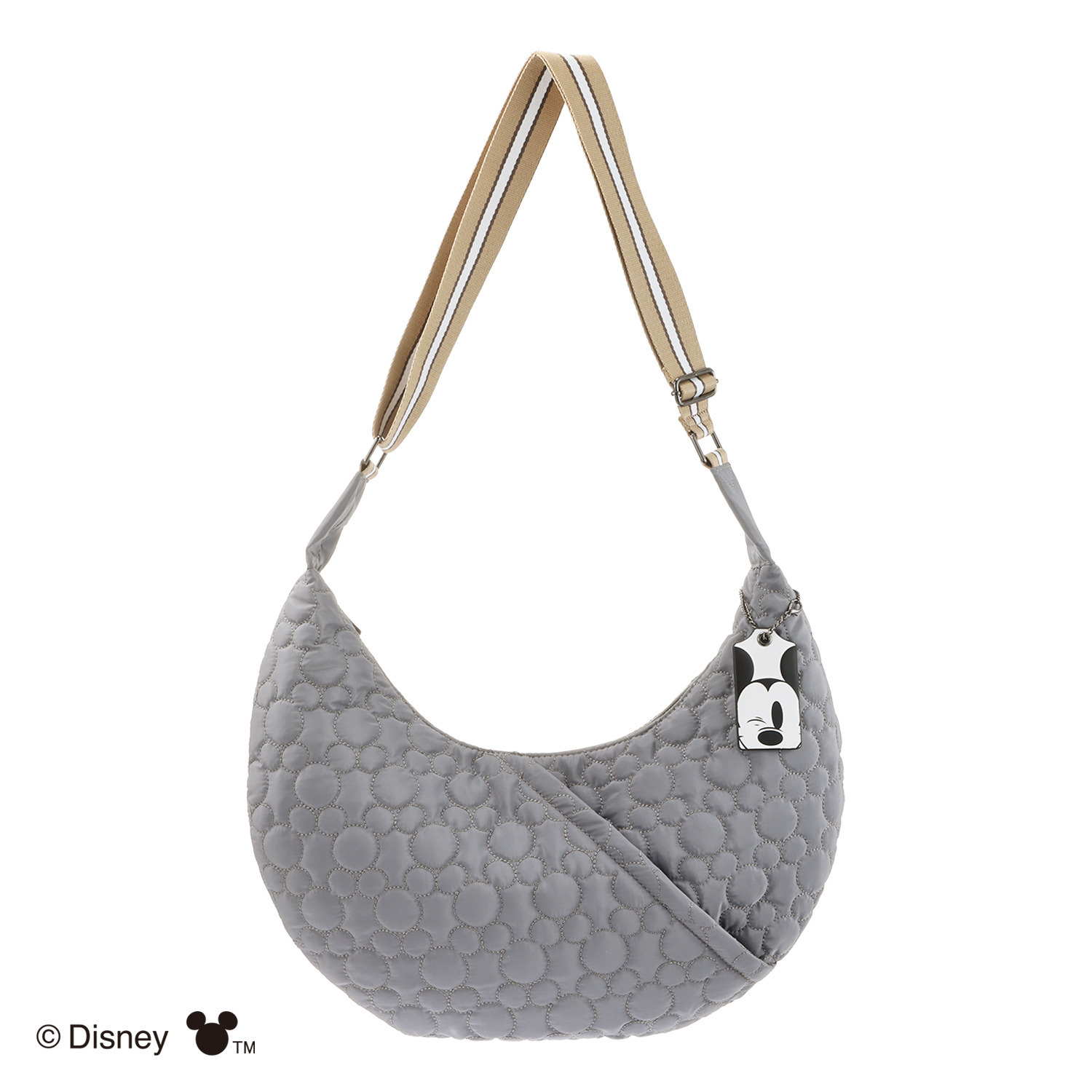 ベルモサ ＜ミッキーマウス＞ キルティング ショルダーバッグ