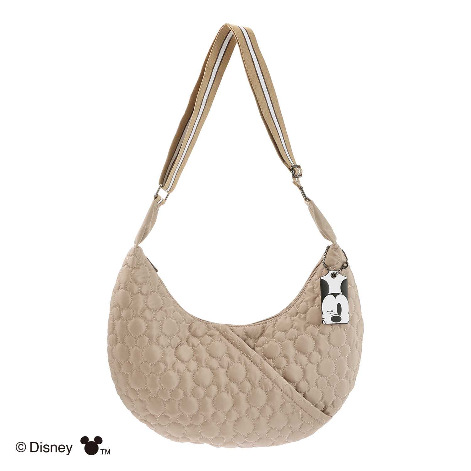 ベルモサ ＜ミッキーマウス＞ キルティング ショルダーバッグ