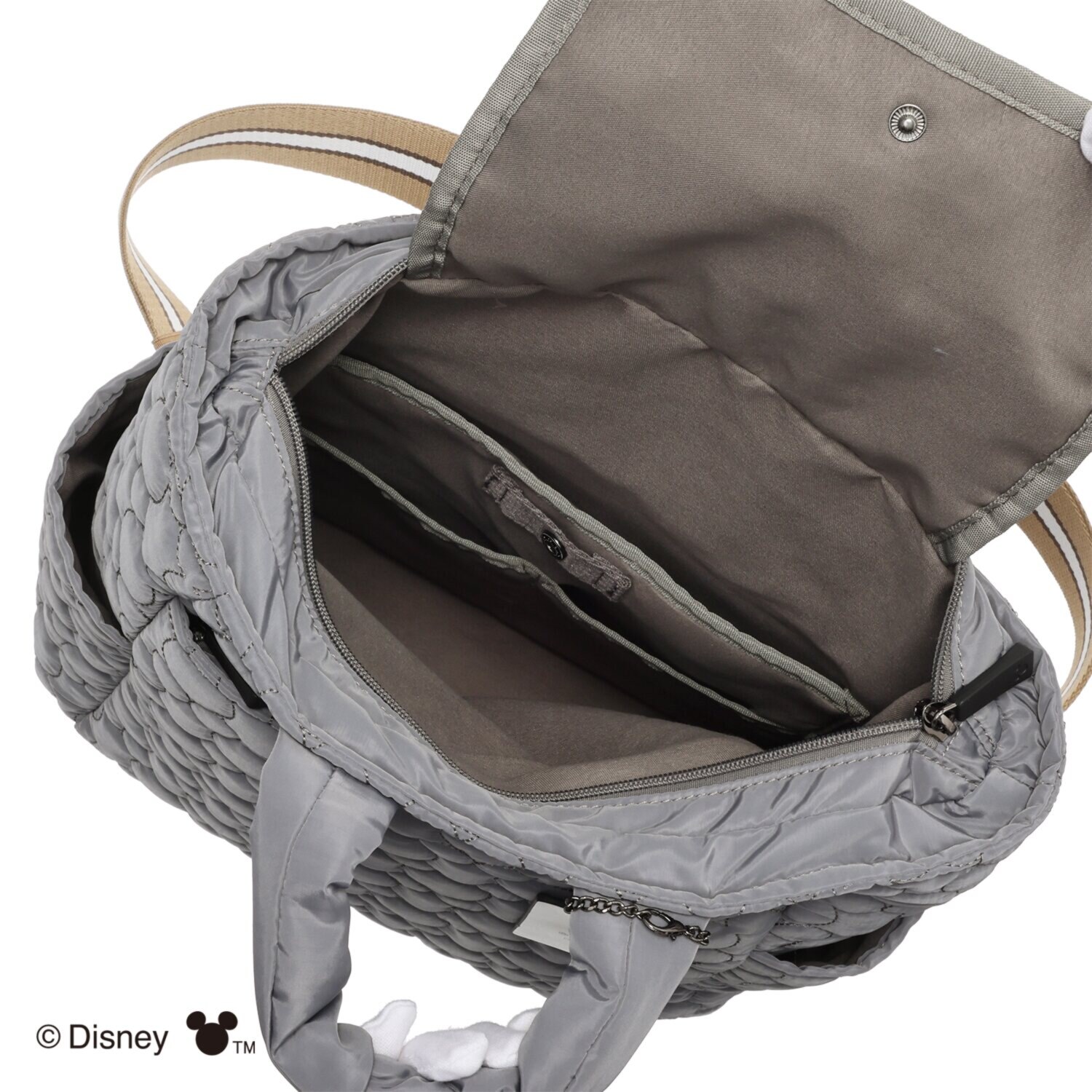 ベルモサ ＜ミッキーマウス＞ キルティングリュック