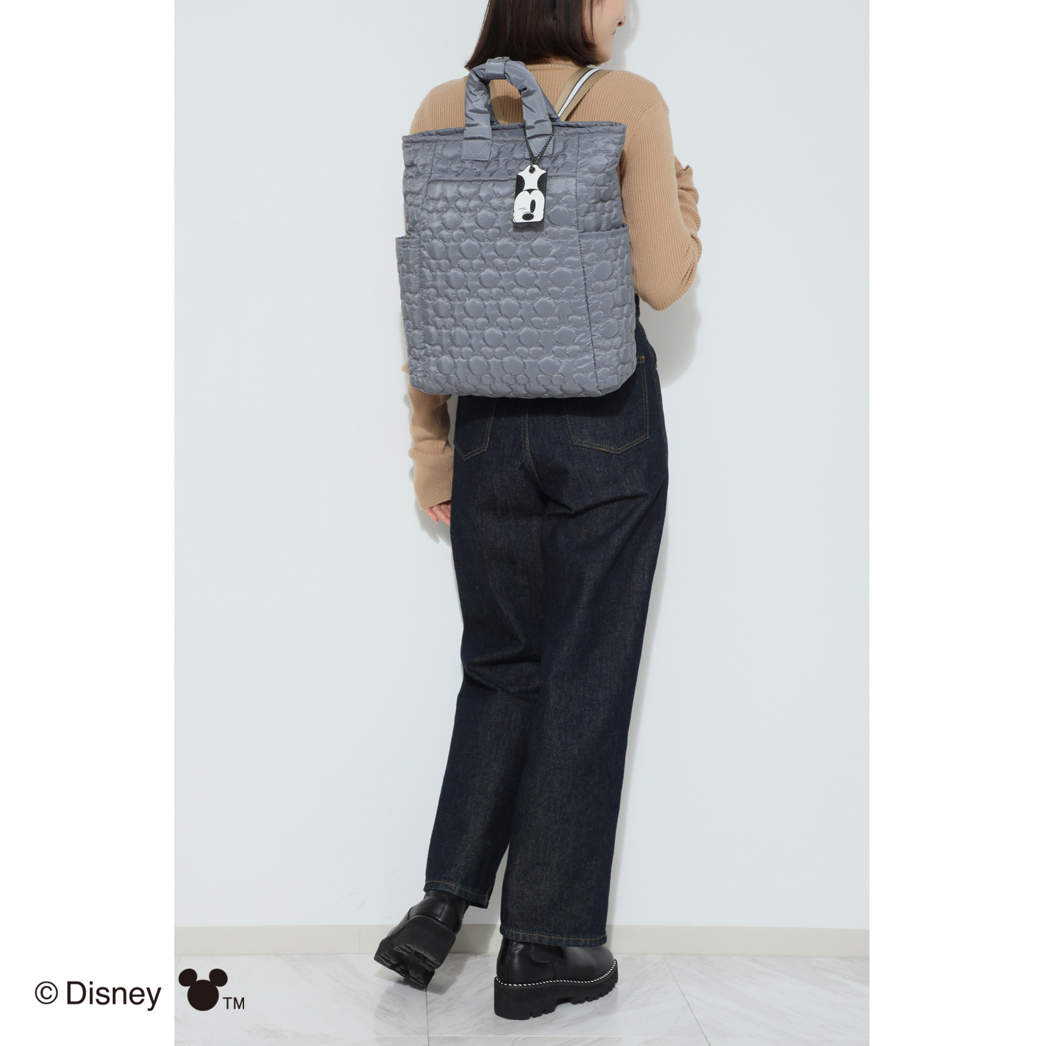 ベルモサ ＜ミッキーマウス＞ キルティングリュック