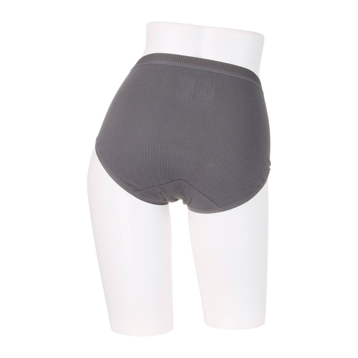 ジュエル オーガニックコットン混 ストレッチリブ編 ショーツ４枚セット