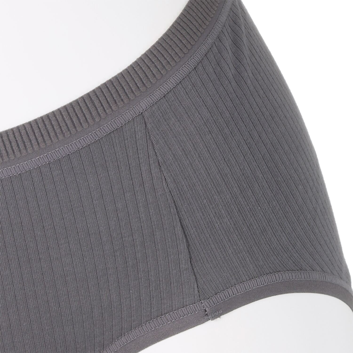 ジュエル オーガニックコットン混 ストレッチリブ編 ショーツ４枚セット