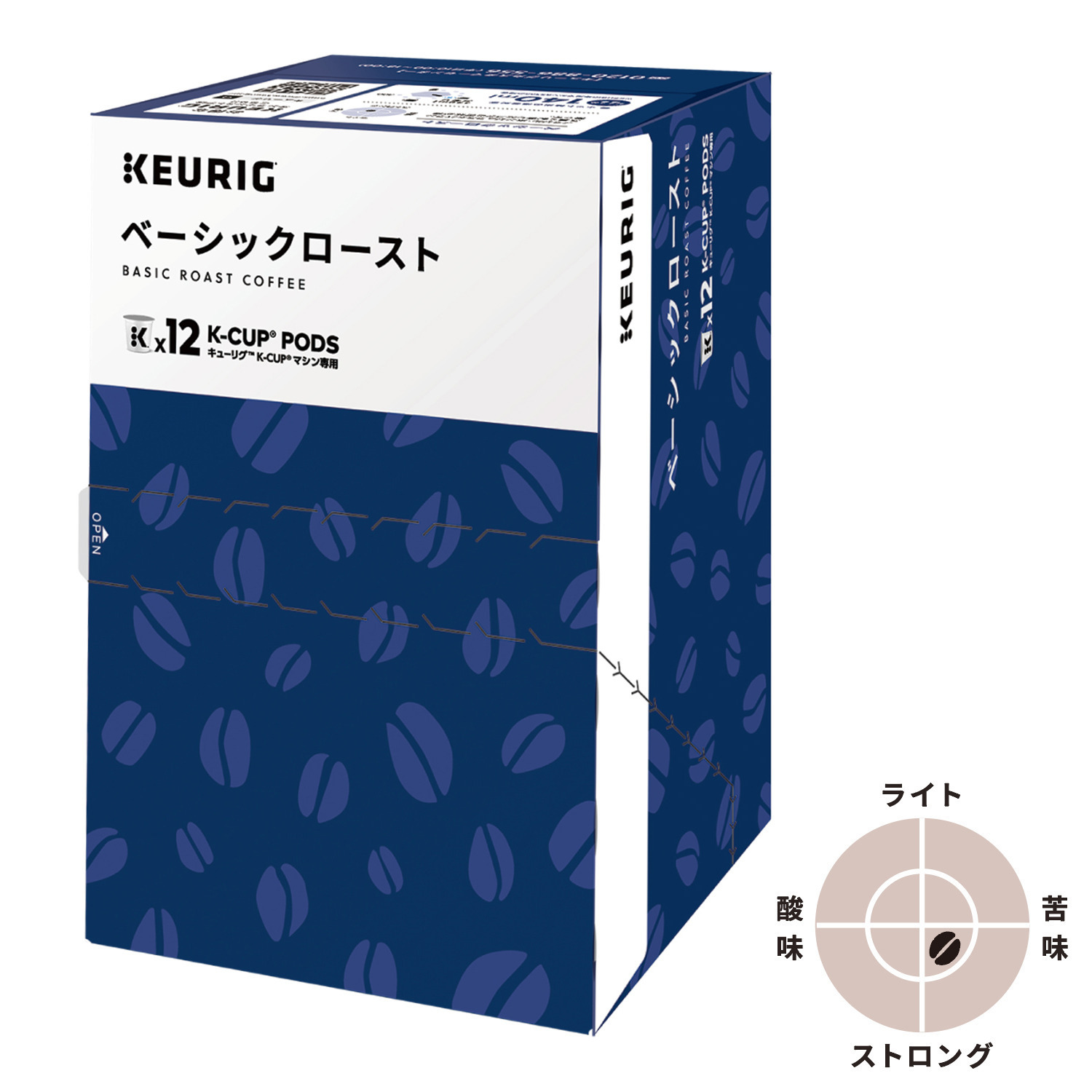 キューリグ Ｋカップ ブラックもミルク入りも 二刀流で楽しめる！ コクのあるコーヒー ４種セット