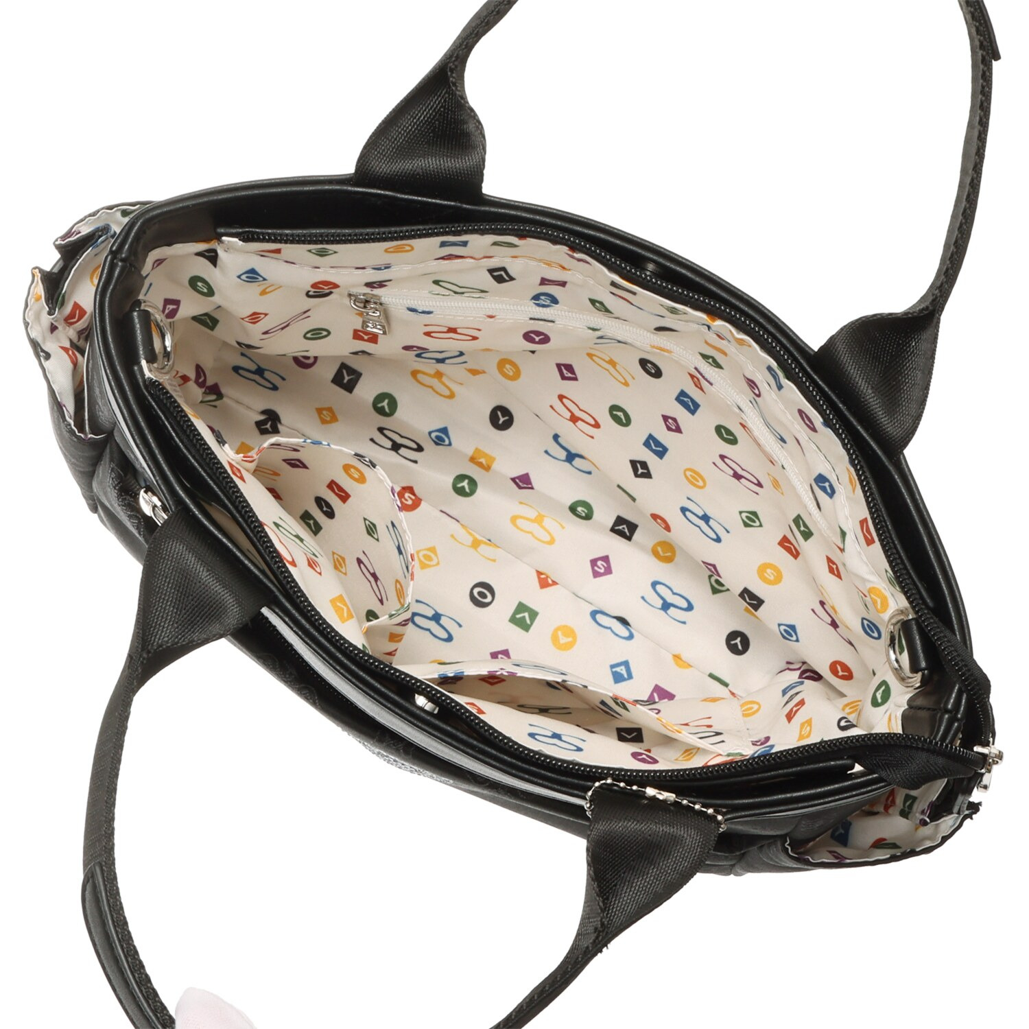 サボイ ポケットいっぱい！ モノグラムジャガード ２ウェイバッグ