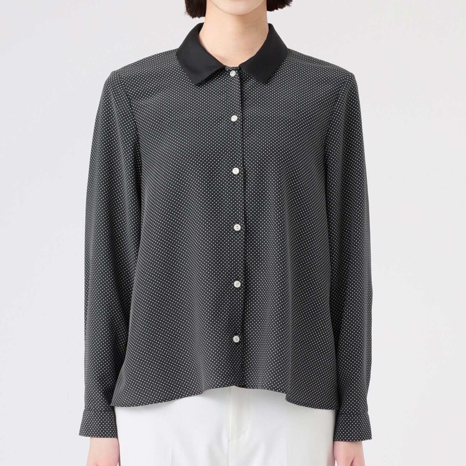 イフェメル／ ダブルフェーストーキョー ドットプリントシャツ